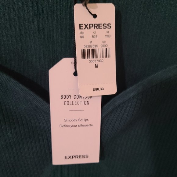 Express Body Contour Lace Top M - Picture 4 of 4